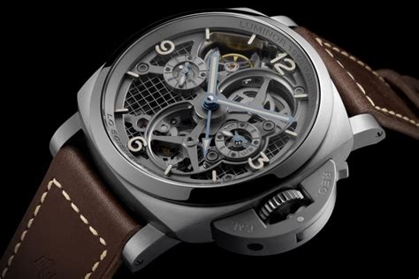 luminor 1950 tourbillon gmt titanio 47mm price|沛納海 Lo Scienziato – Luminor 1950 Tourbillon GMT Titanio 47 .